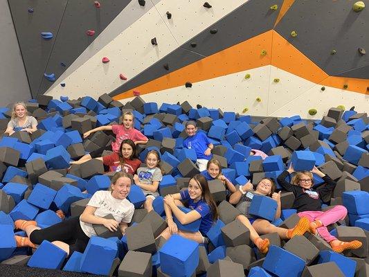 Birthday parties at Sky Zone Topeka are super easy for the parents and fun for the kids!