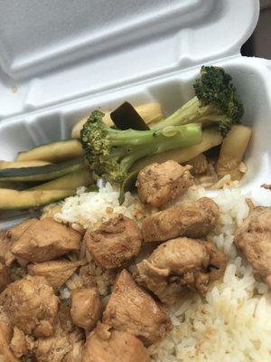 Chicken hibachi