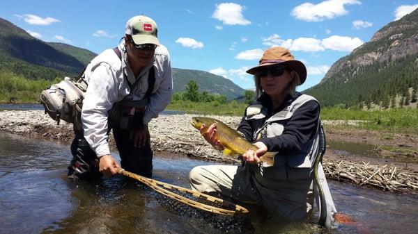 Big brown, Conejos River!