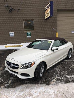 2017 Mercedes Convertible Top Replacement