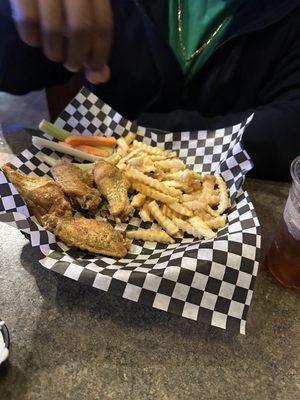 Wings and Fries