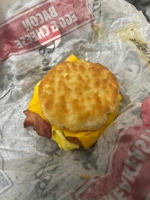 Bacon Egg & Cheese Biscuit