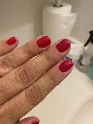 Gel manicure