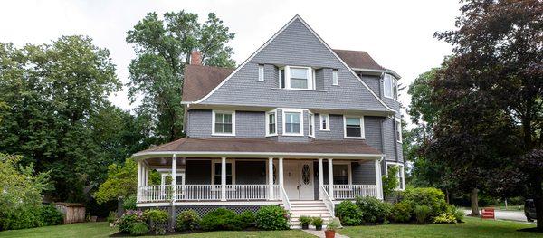 Beautiful Exterior House Painting - Victorian Home in Montclair, NJ