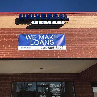 Need a loan?  Call us today!