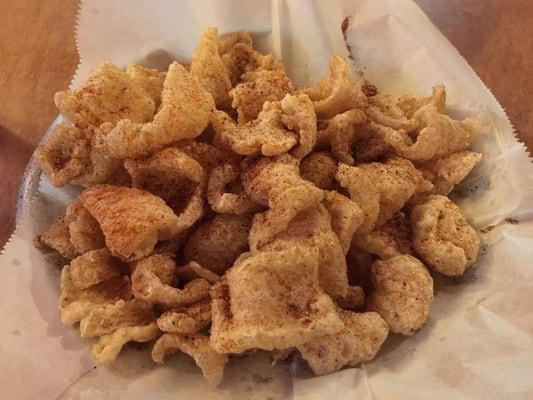 Fried pork skins