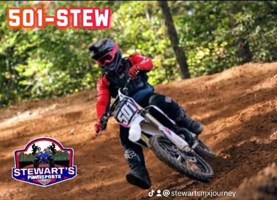 We Also Have Our Stewart's Powersports Race Team.