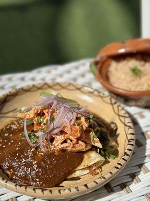 Mole Poblano Enchiladas  @littlebitesatx on IG