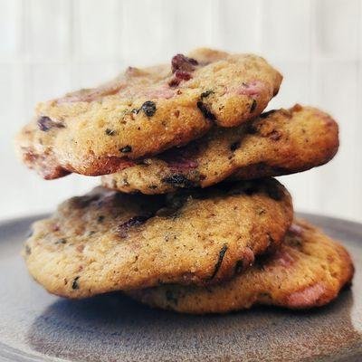 Strawberry Basil cookies