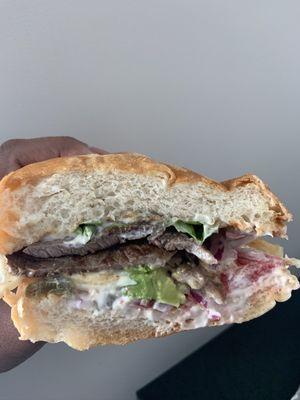 Steak torta