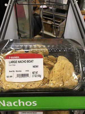 Shells and tray for your nachos w current price.