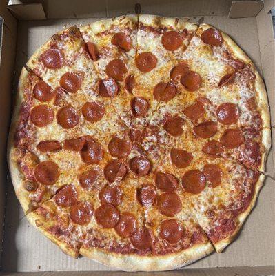 Pepperoni pizza