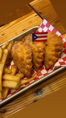 Empanadas de carne.