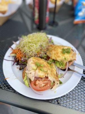 Open Faced Turkey Specialty Sandwich ! Delish