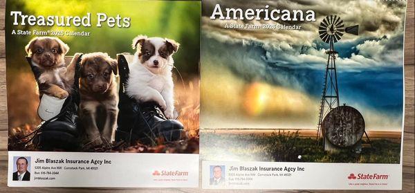 Calendars are starting to come in. Stop out during our open house Monday 11-2 and get one before they are gone!...