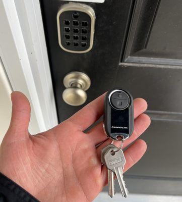 Residential smart lock repair.