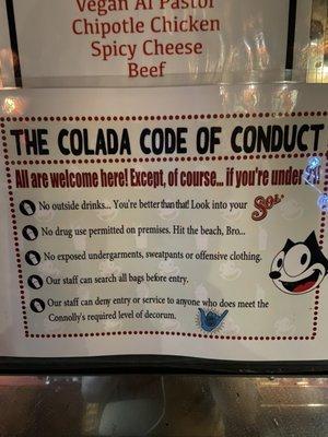 Rules of Connolly's