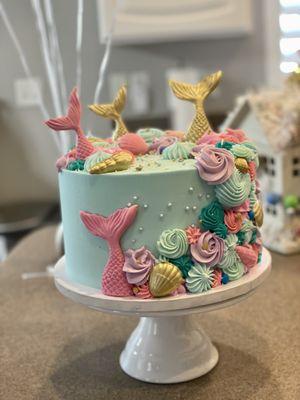 Mermaid cake