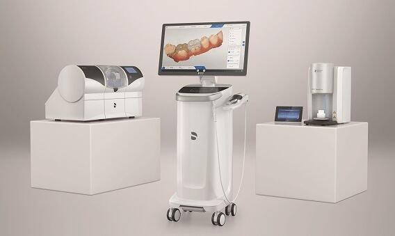 Cerec system that allow for same day crowns and onlays