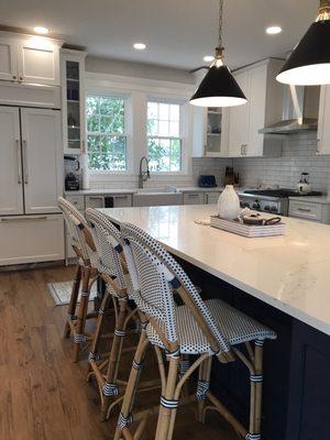 Riviera Counter stools by  @Serena&Lily