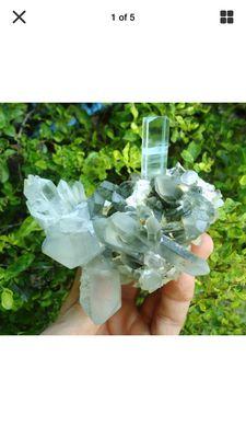 Tibetan Green Ghost Quartz