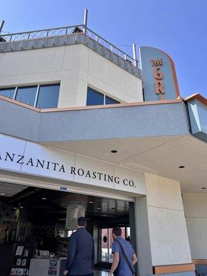 The front of the shop on Grand Ave., Escondido. MANZANITA is located in the Grand theater complex