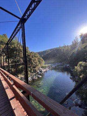 On the one way bridge