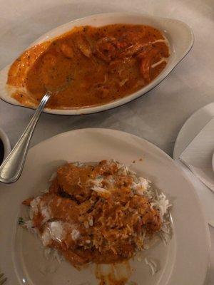 Butter Chicken with Basmati Rice