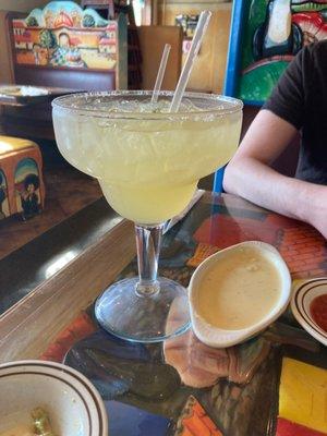 Large margarita!