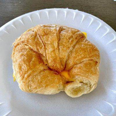 Egg & Cheese Croissant Sandwich