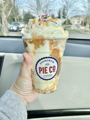 Pie sundae