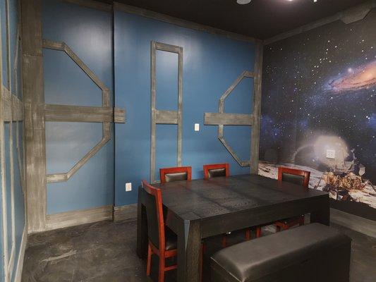 Space... the final frontier! Designed to fit in thematically with sci-fi games such as Traveller or Star Wars