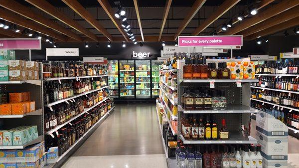 Large Alcohol Section  02-10-2023