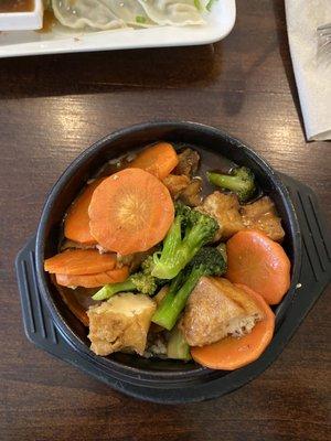 Clay pot tofu