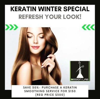 Keratin holiday special