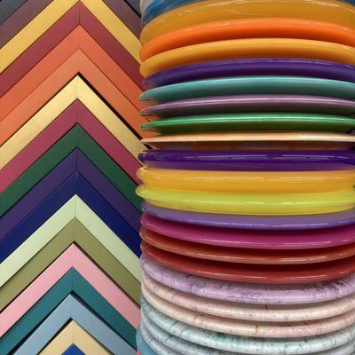 We have so many discs and frames to choose from in every color imaginable!