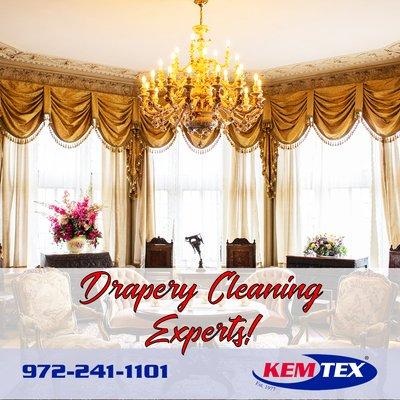 Drapery Cleaning Experts