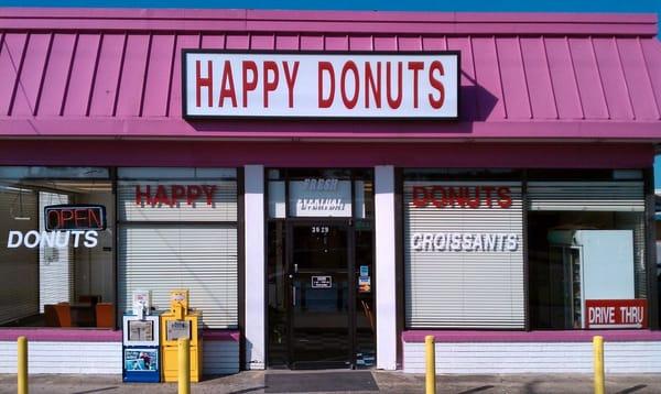 Store Front in Pink & White