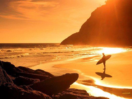 Surfing is good for the soul, mind and body!