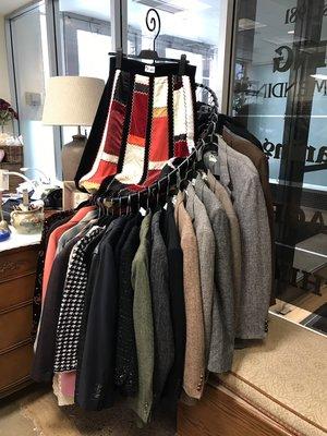 High quality vintage clothing for sale, one of a kinds and lots of Harris tweeds