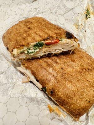 Turkey Lafayette panini