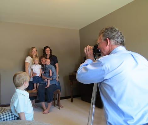 Dr. Knowles has a hobby of photography and likes to photograph his family the most!