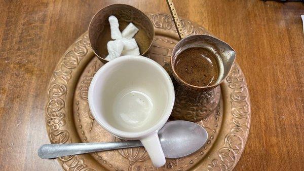 Turkish coffee