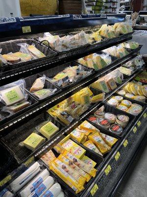 Cheese section