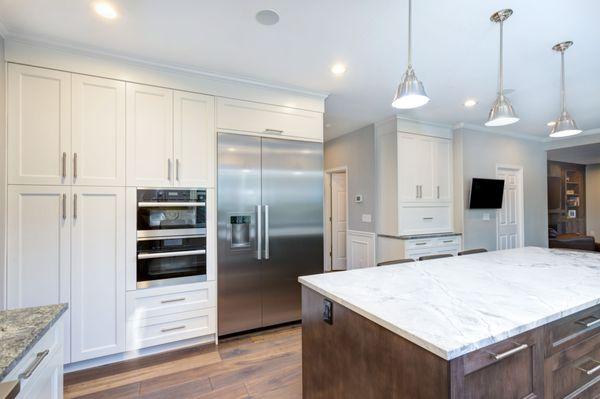 Beautiful White Modern Kitchen