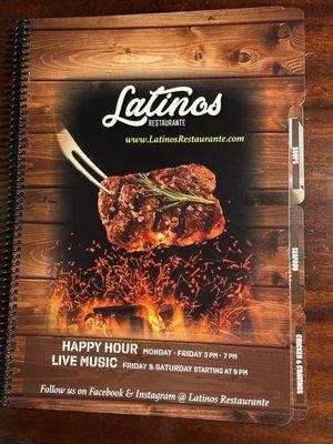 Menu Latinos