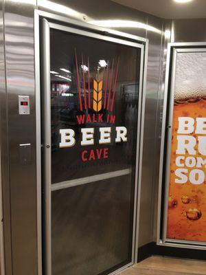 Beer cave, coming soon!