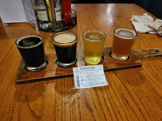 Beer flight