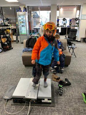 Toto, from Argentina is our youngest customer this year. He's 6 years old, and his ankles are not going to hurt anymore. Cheers!