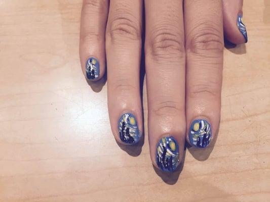 Custom nail art